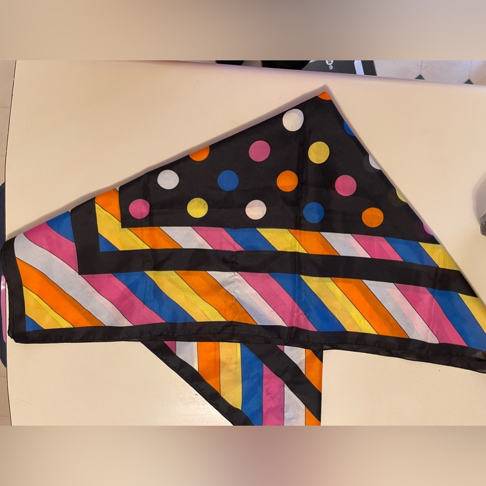 Set of two beautiful scarves to liven and up any ensemble.